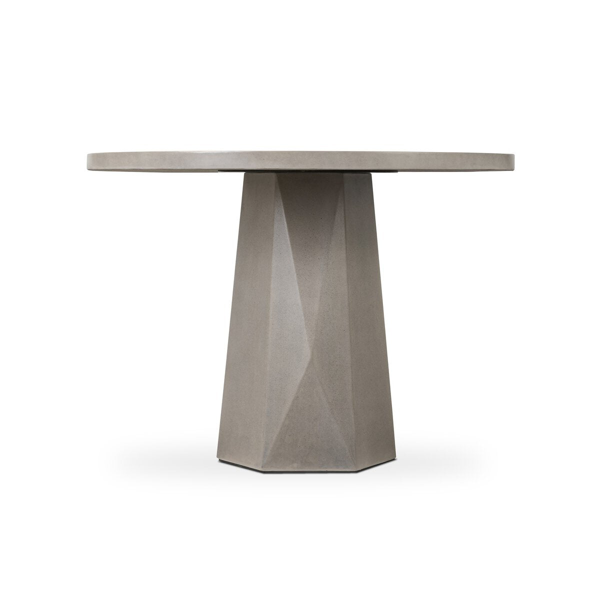 Bowman 42" Outdoor Dining Table Grey Concrete OL