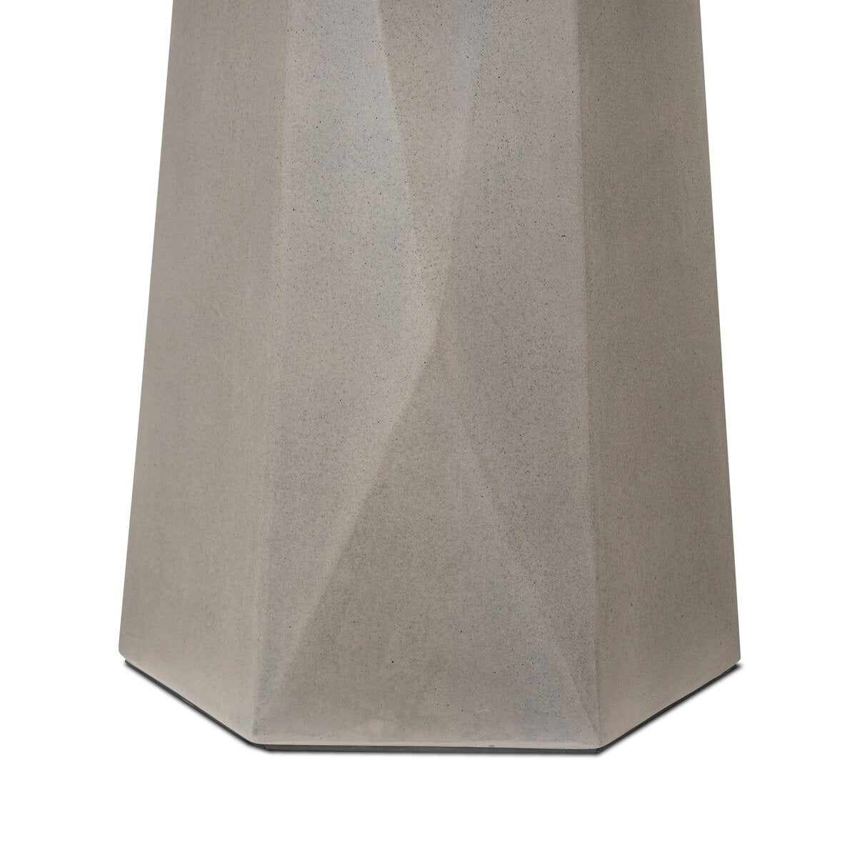 Bowman 42" Outdoor Dining Table Grey Concrete OL