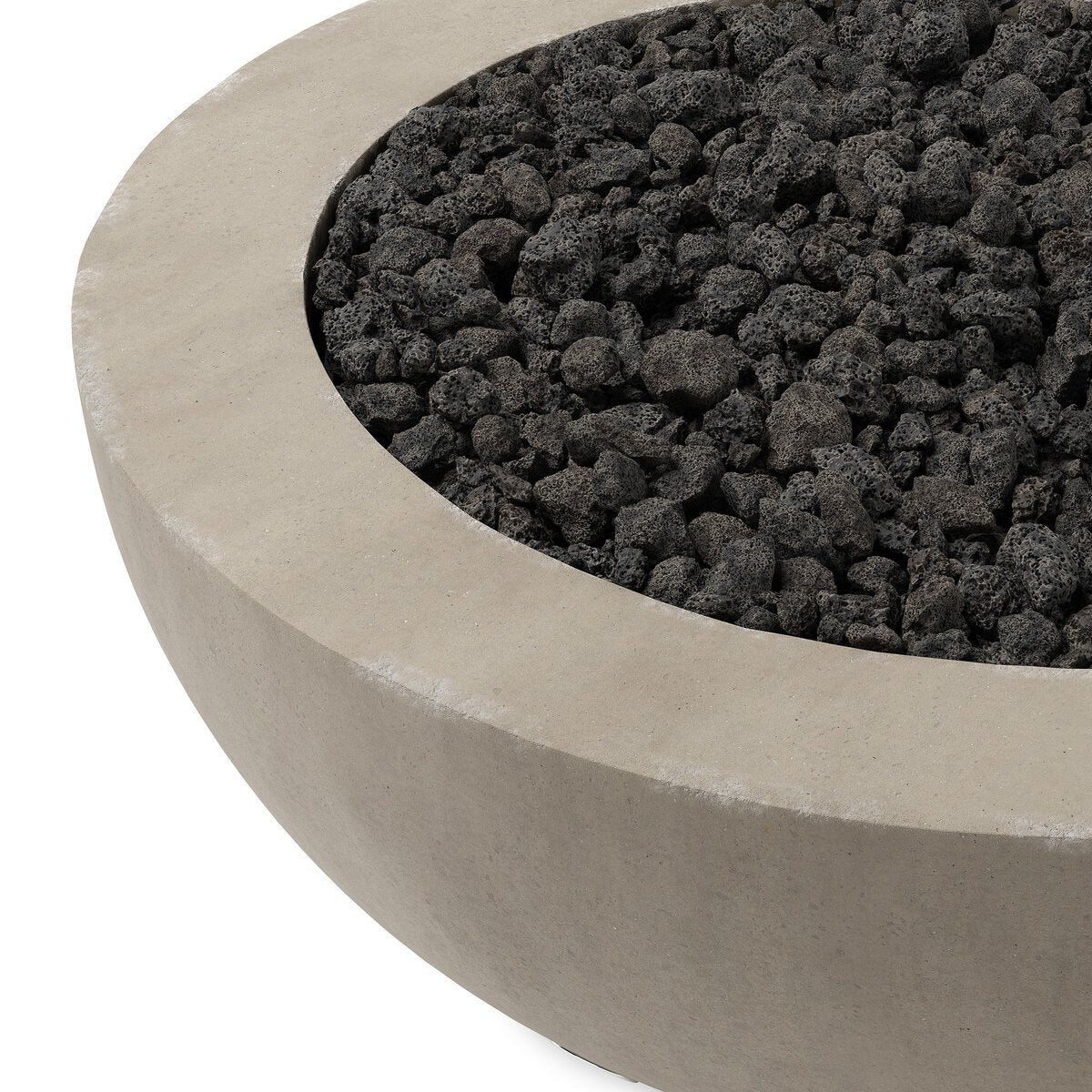 Bronson Outdoor Fire Table Natural Concrete OL