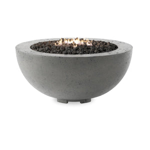 Bronson Outdoor Fire Table Pewter Concrete OL