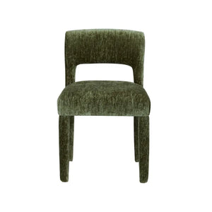 Briar Green Upholstered Dining Chairs - Pair - OL