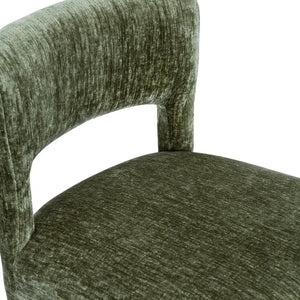 Briar Green Upholstered Dining Chairs - Pair - OL