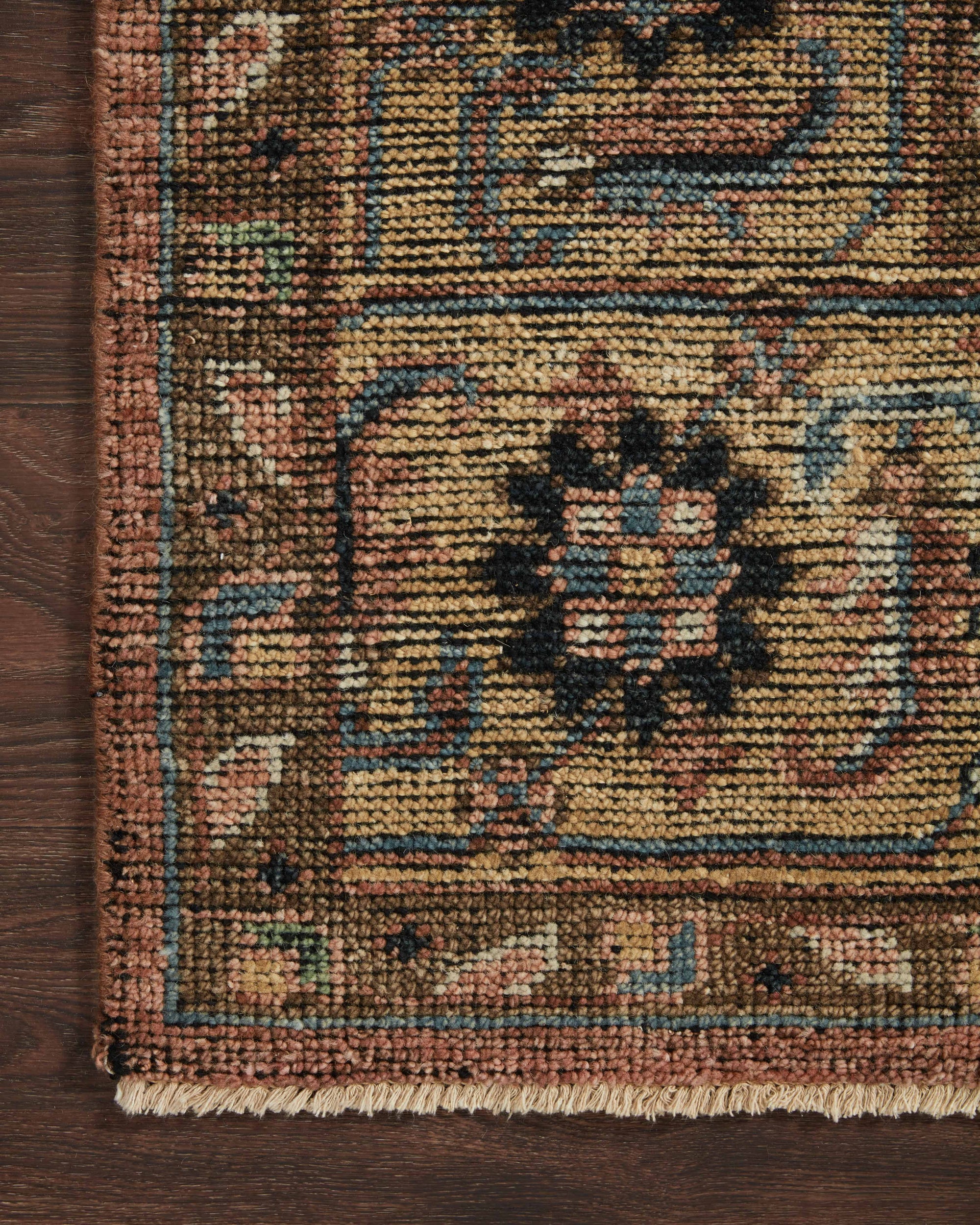 Heirloom Collection Loloi Brick/Sand Rug