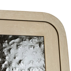 BridgeView Cream Glass Door Curio Cabinet - OL