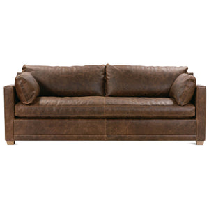 Bespoke Leather Sylvie Express Sofa - OL