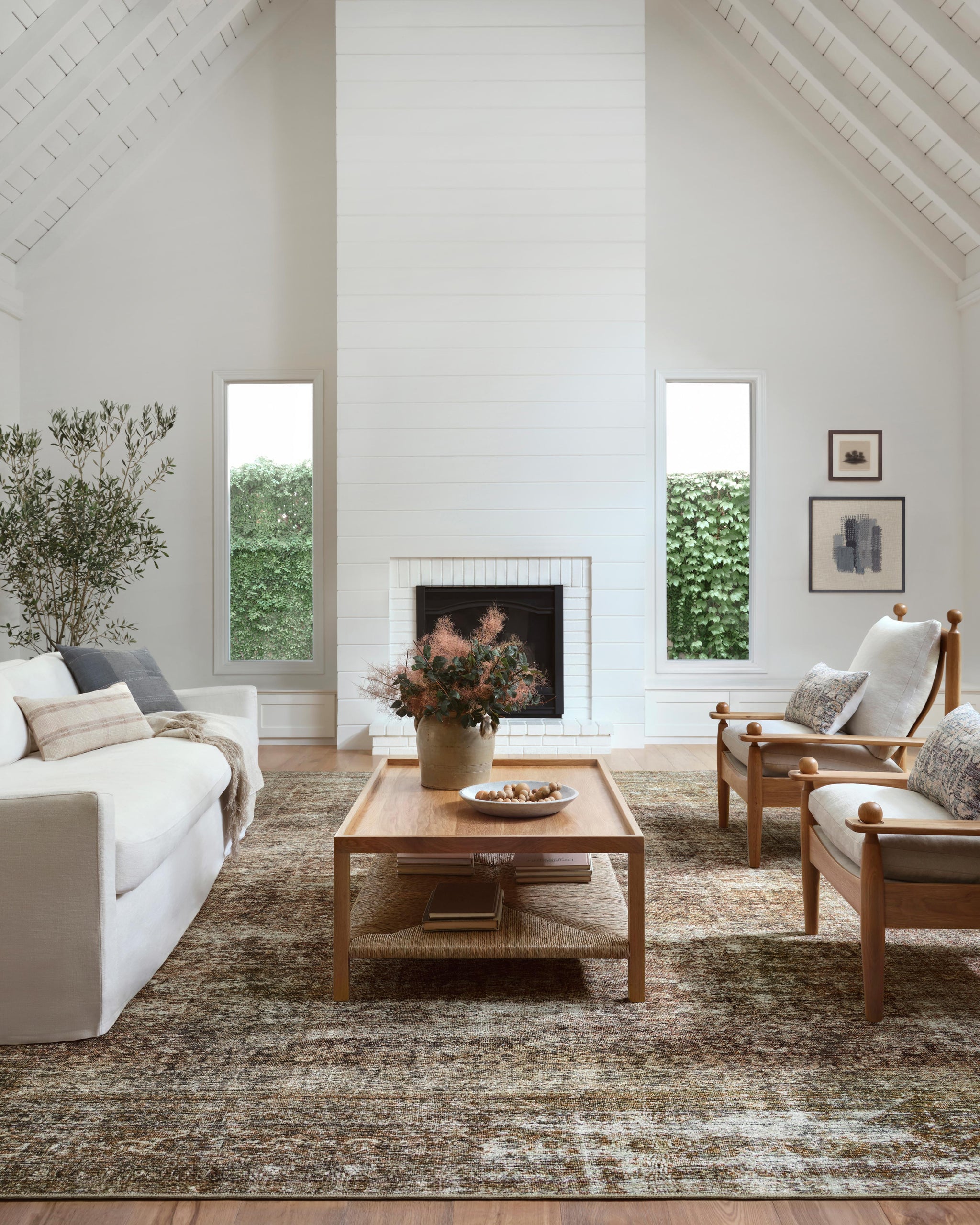 amber lewis loloi billie tobacco rust x Rug, BIL-06 2'3" x 3'9" / / add cushion Amber Lewis x Loloi Billie
