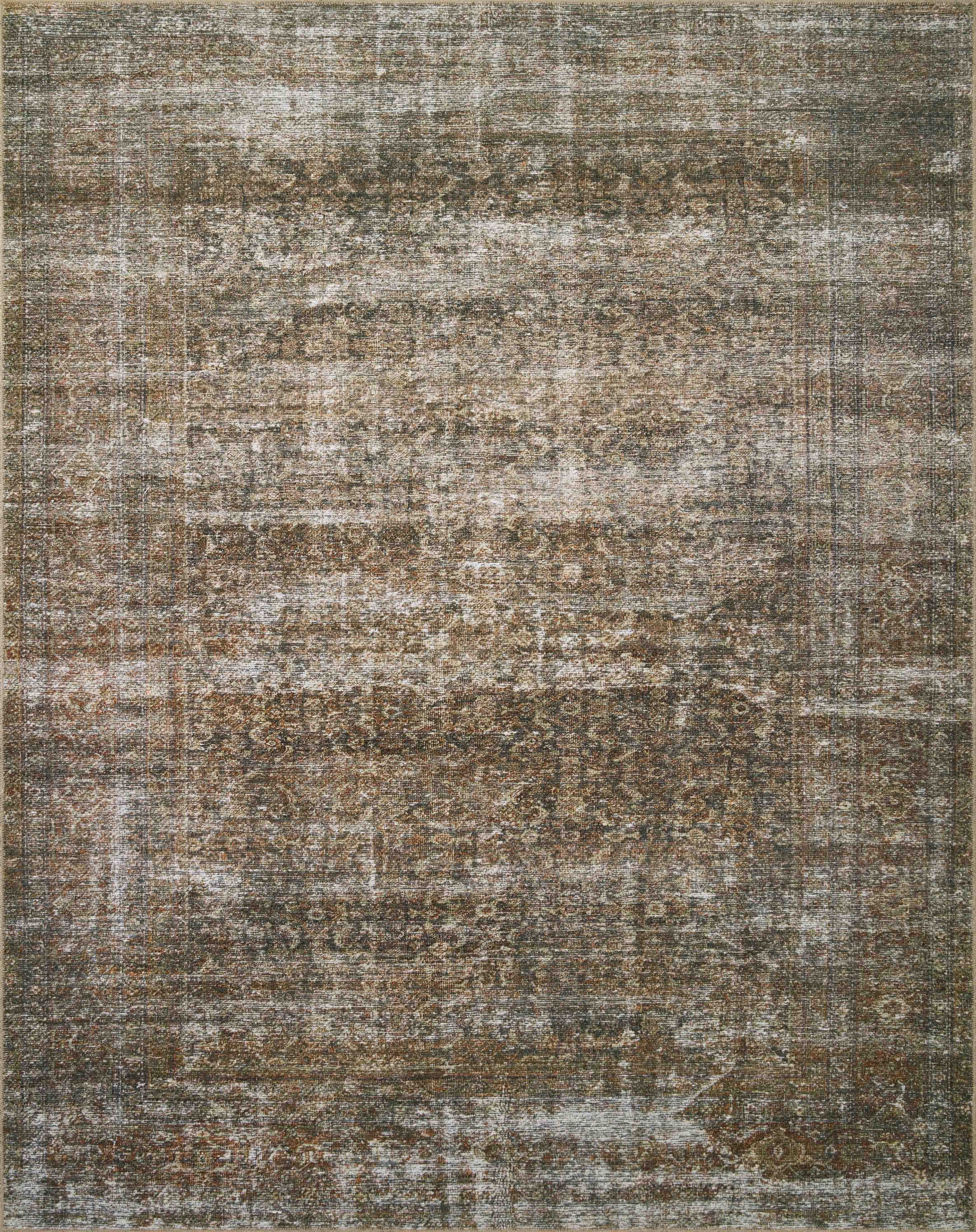 Amber Lewis x Loloi Billie Tobacco / Rust Rug