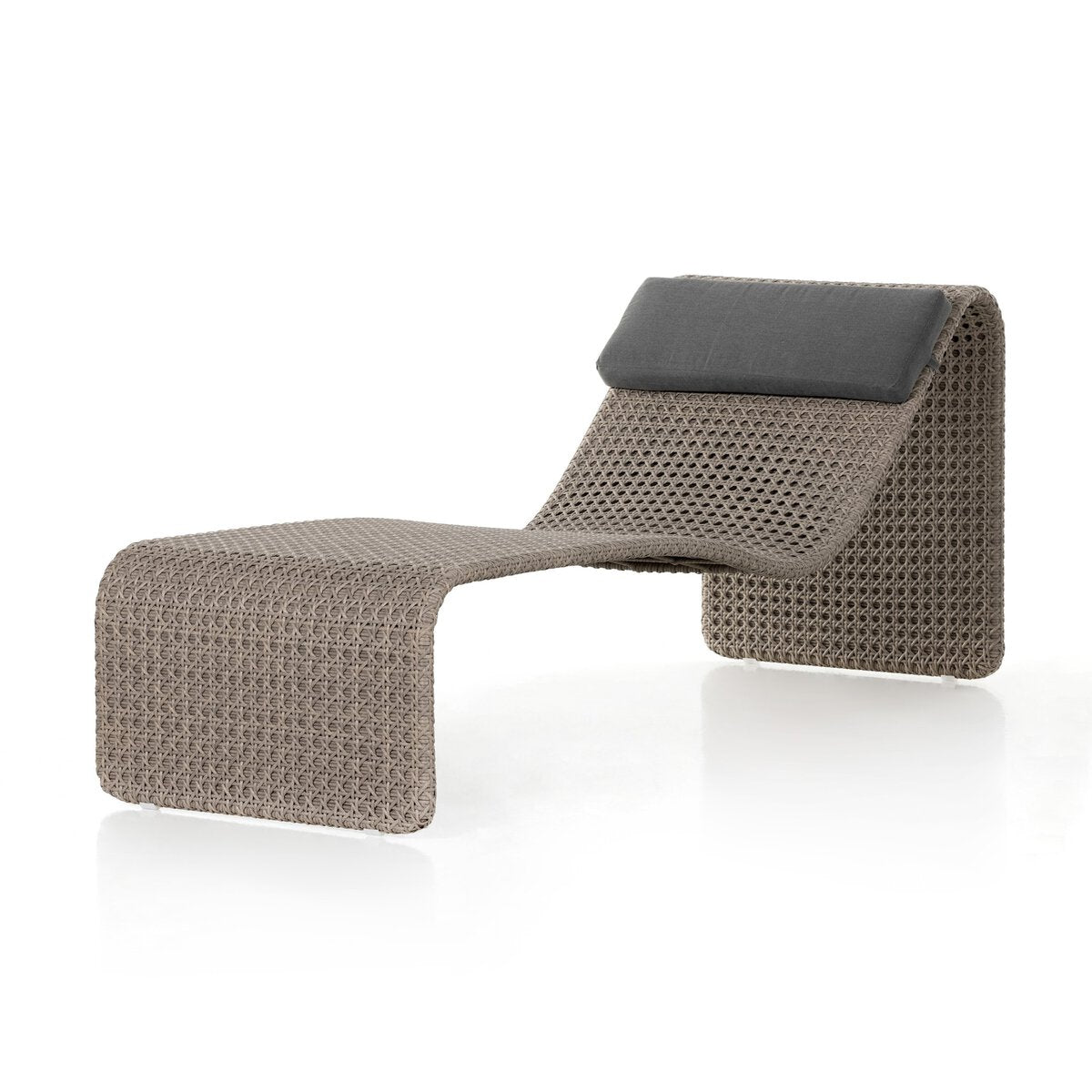 Paige Outdoor Woven Chaise Arashi Graphite OL