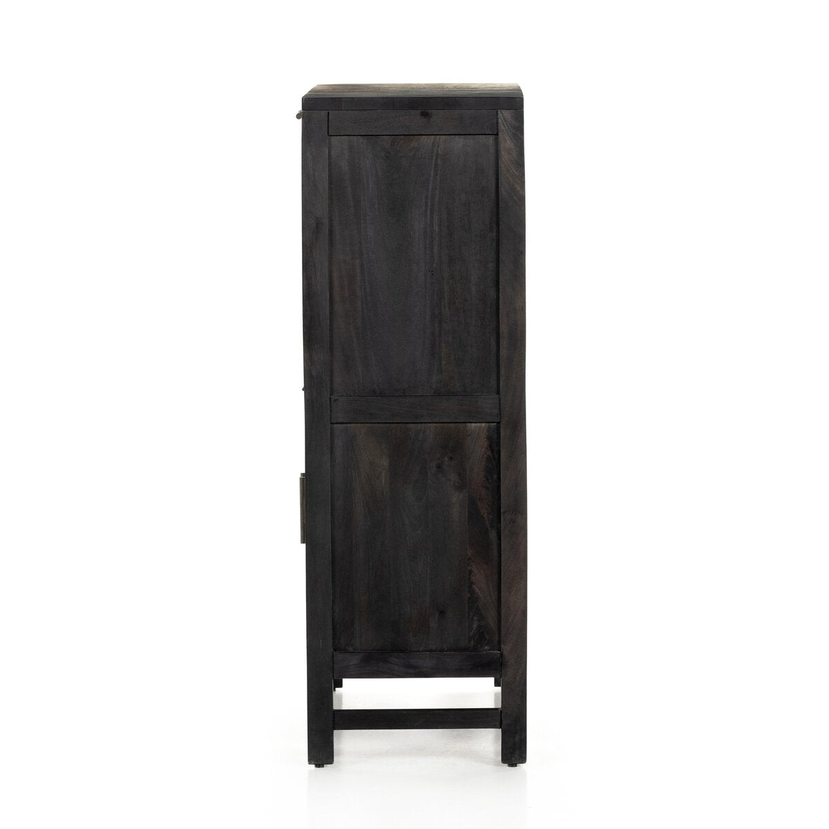 Caprice Bar Cabinet Black Wash Mango OL