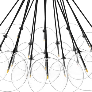Cloud Chandelier Black Gunmetal OL