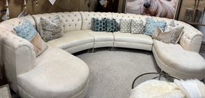 Pouf Double Chaise Sectional