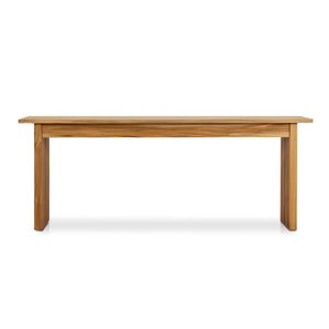 Chapman Outdoor Console Table Natural Teak-FSC OL