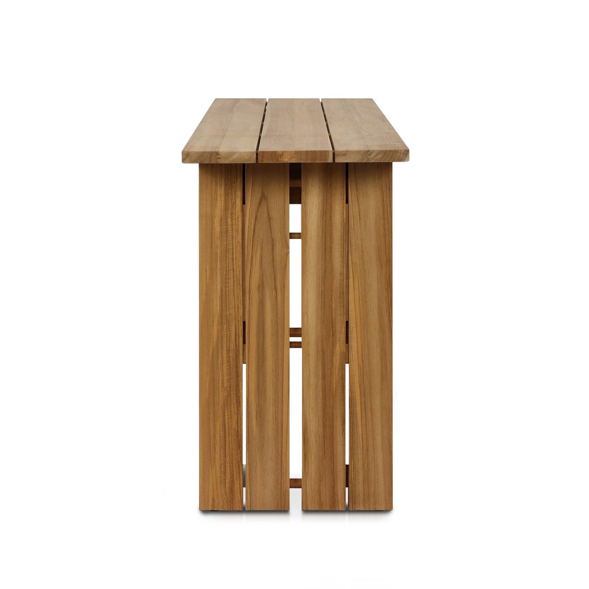 Chapman Outdoor Console Table Natural Teak-FSC OL