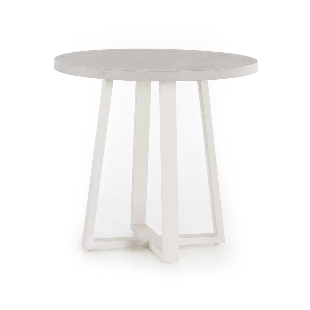 Cyrus 32" Outdoor Round Dining Table Natural Sand OL