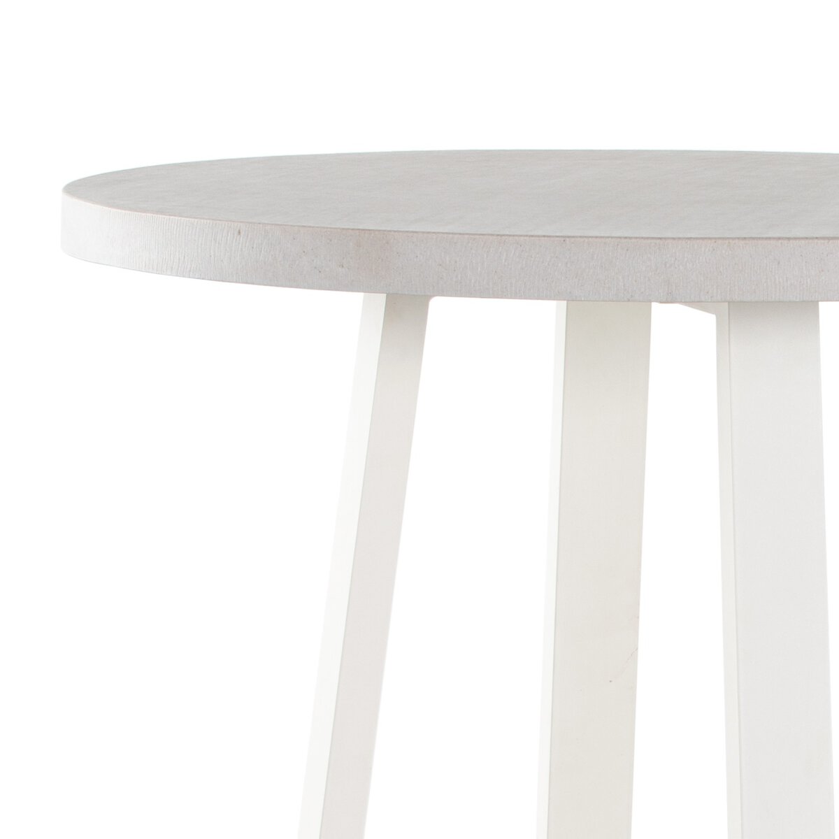 Cyrus 32" Outdoor Round Dining Table Natural Sand OL