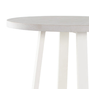 Cyrus 32" Outdoor Round Dining Table Natural Sand OL