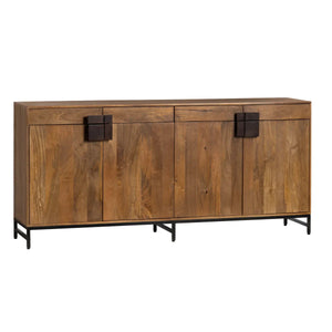 Adventurous 4-Door, 4-Drawer Media Credenza - OL