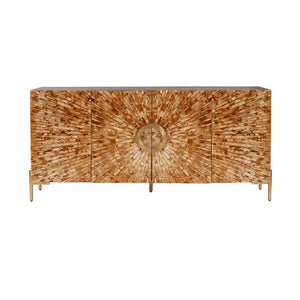 Bone Artifact Inlaid Sideboard - OL