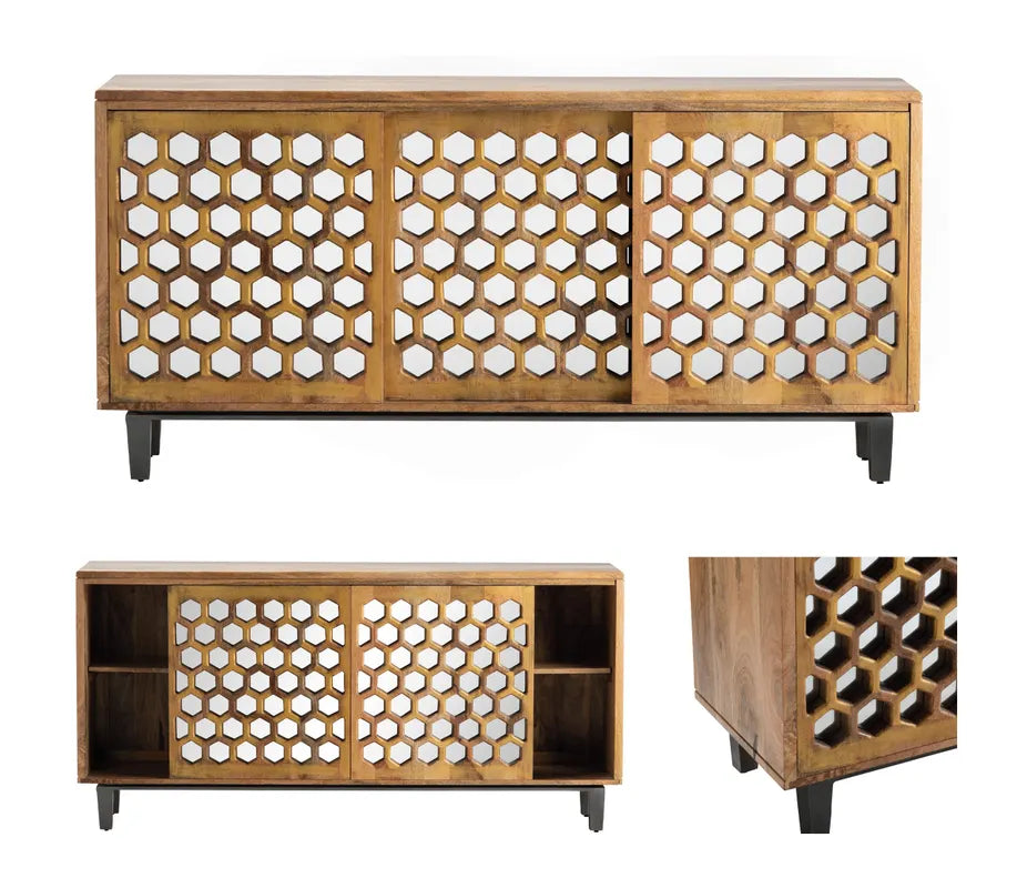 Honeycomb Maze Sideboard - OL