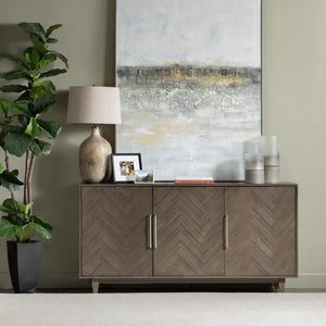 Maximillian Chevron Sideboard - OL