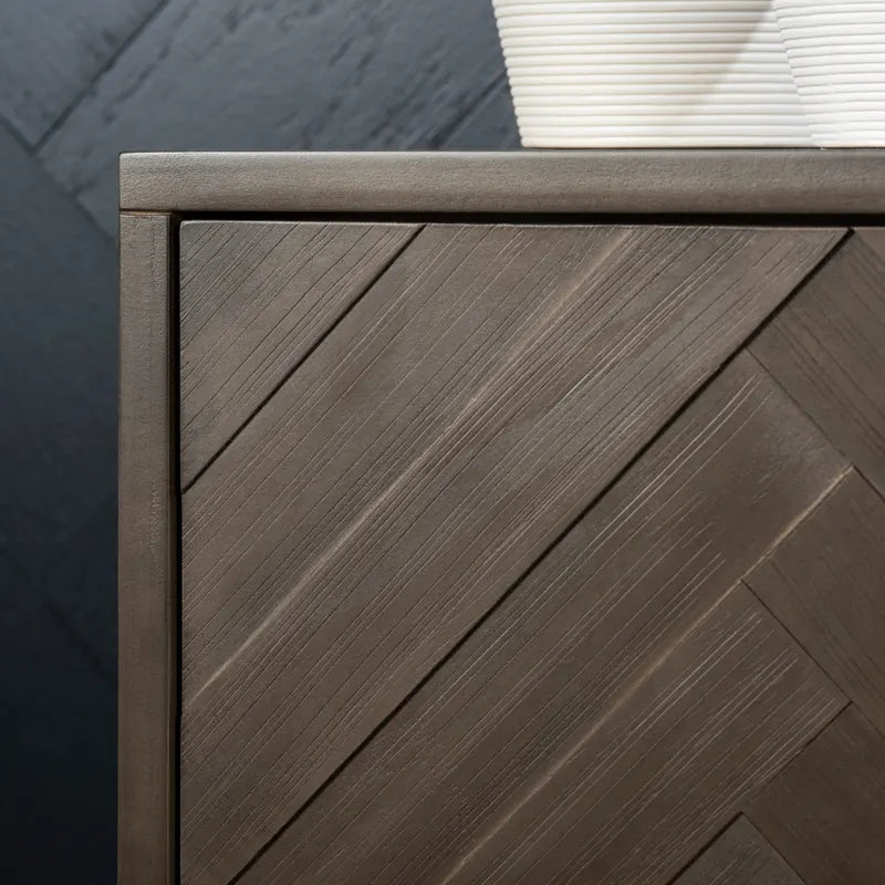 Maximillian Chevron Sideboard - OL