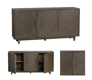 Maximillian Chevron Sideboard - OL