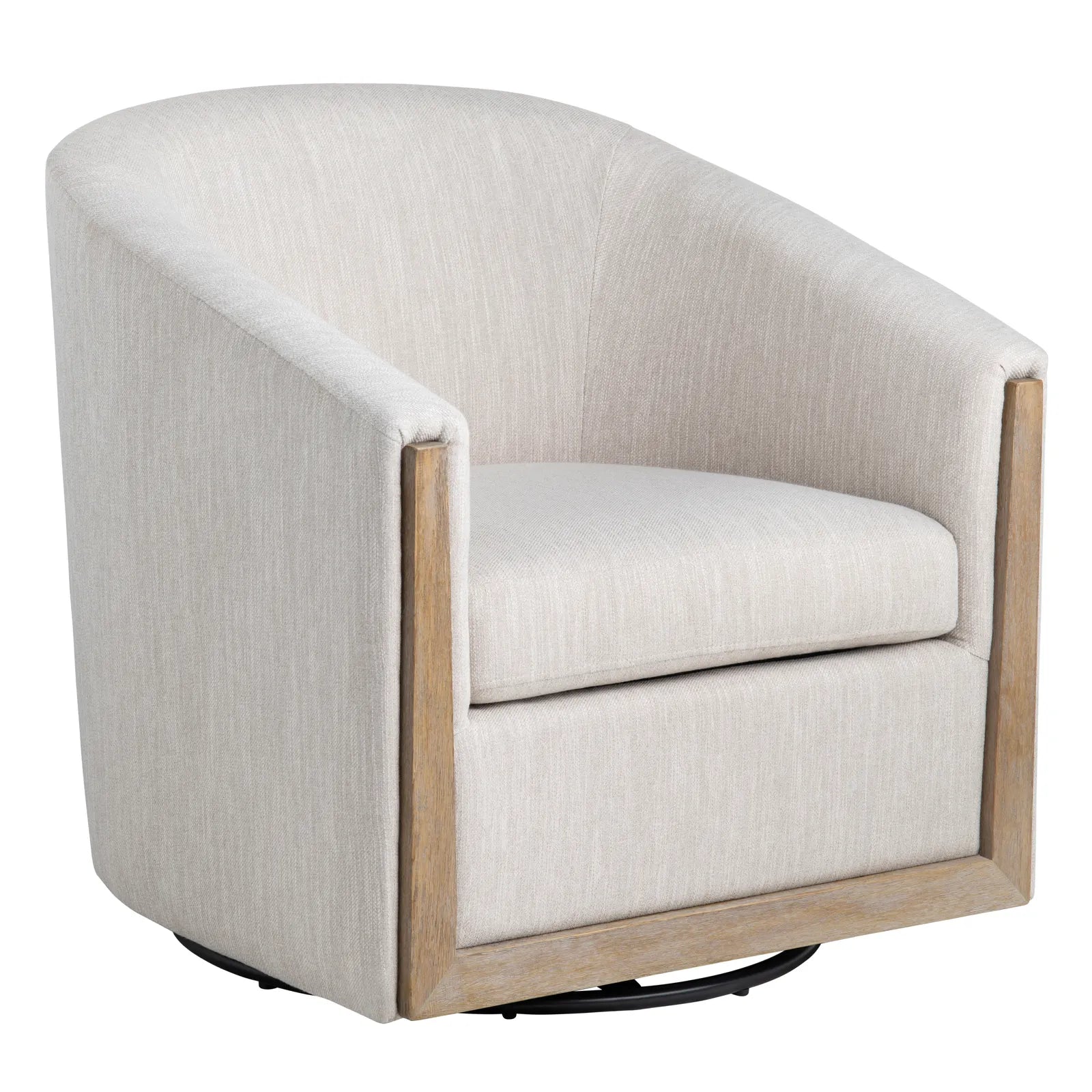 Benson Upholstered Swivel Accent Chair - OL