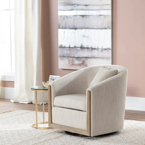 Benson Upholstered Swivel Accent Chair - OL