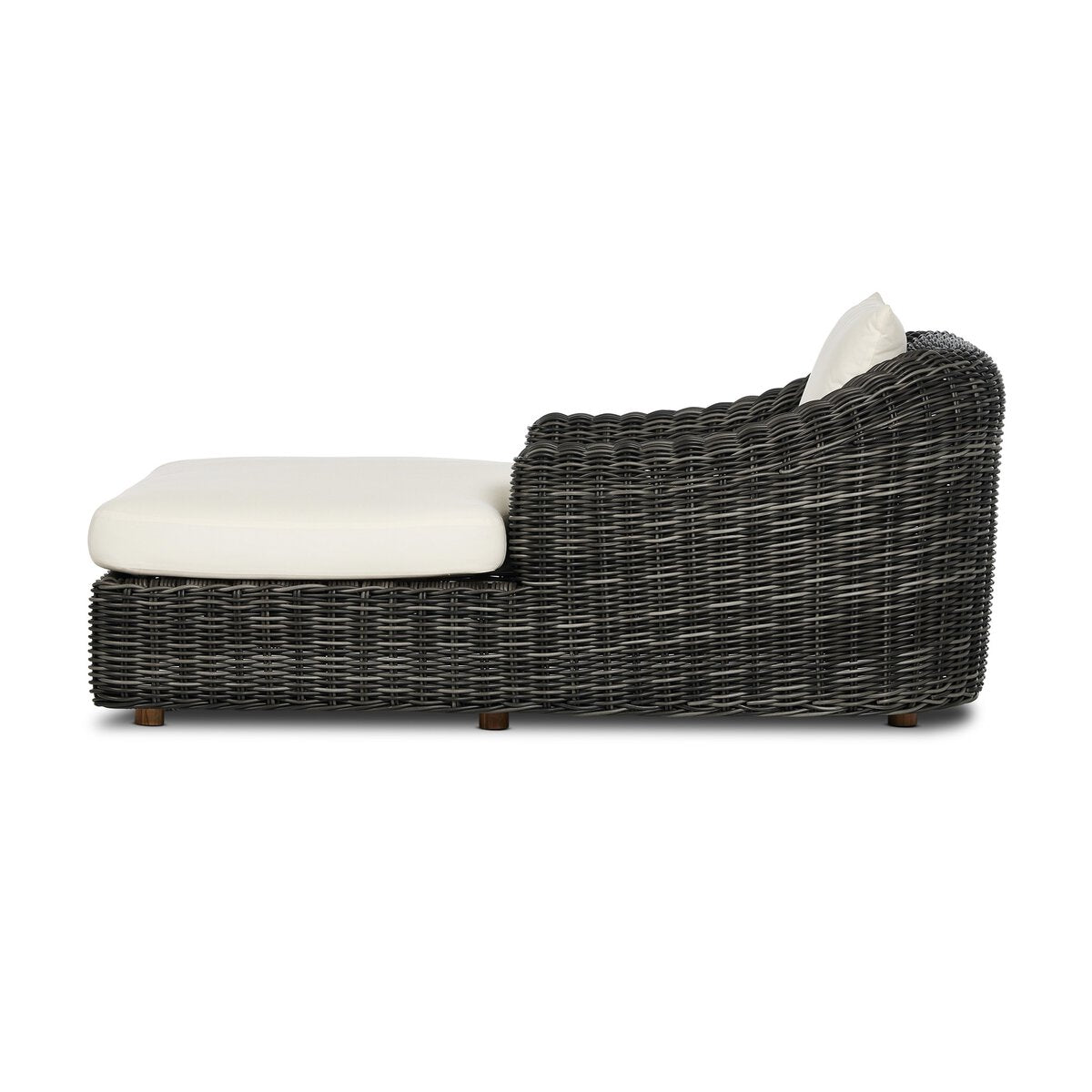 Messina Outdoor Chaise Lounge Venao Ivory Chunky Charcoal OL