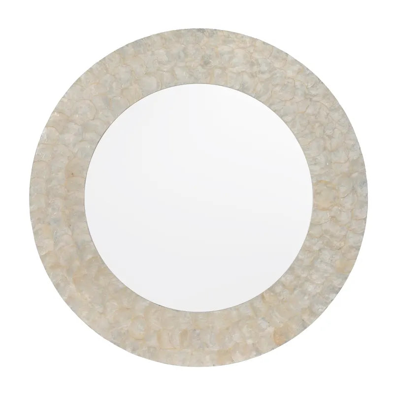 Round Capiz Mirror OL
