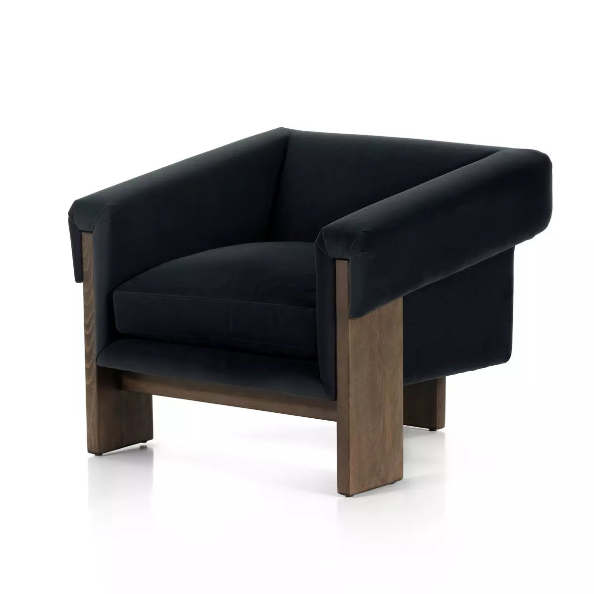 Cairo Chair Modern Velvet Smoke OL