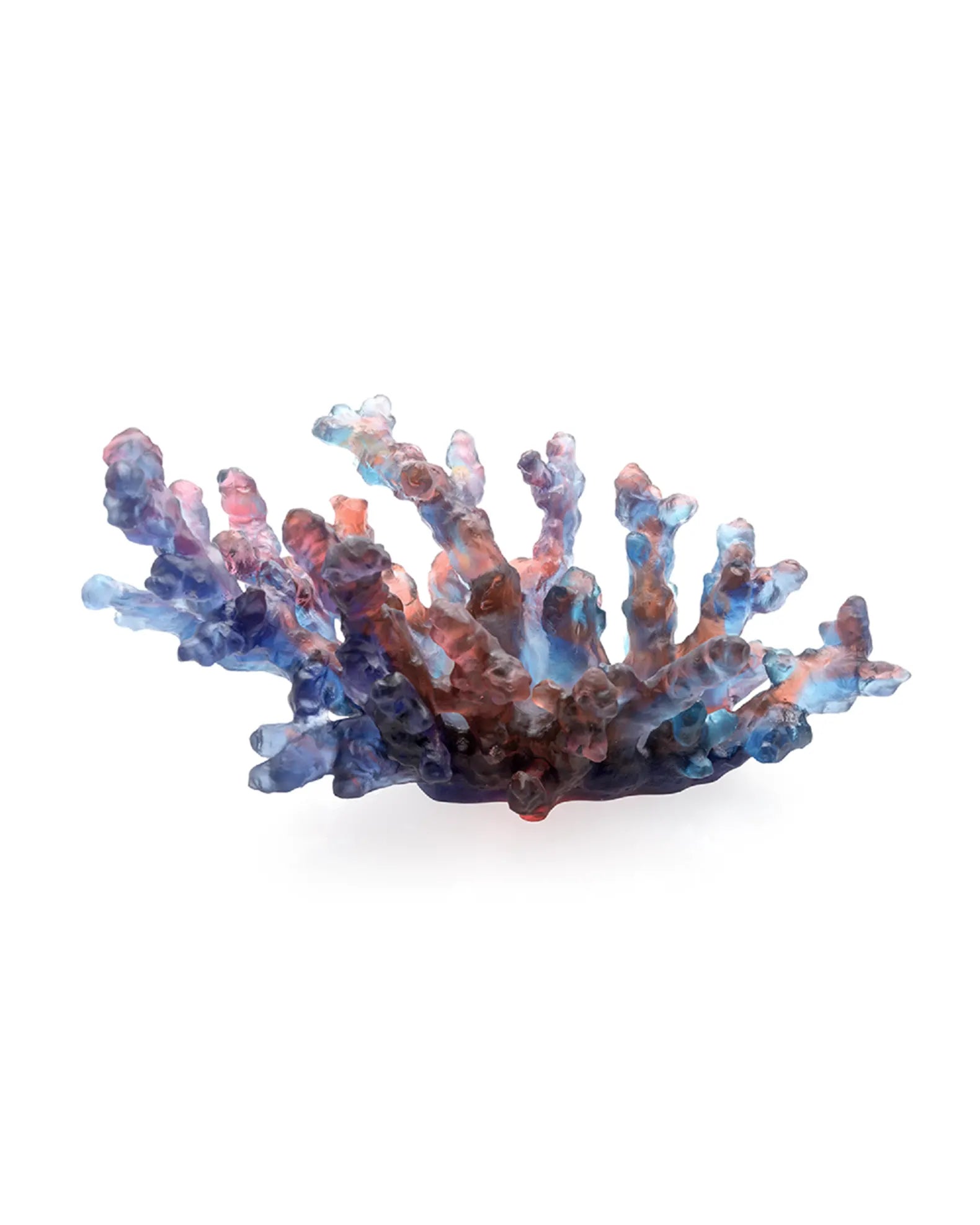 Coral Sea Medium Bowl, Blue/Red by Daum