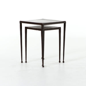 Dalston Nesting End Table Set Antique Rust OL