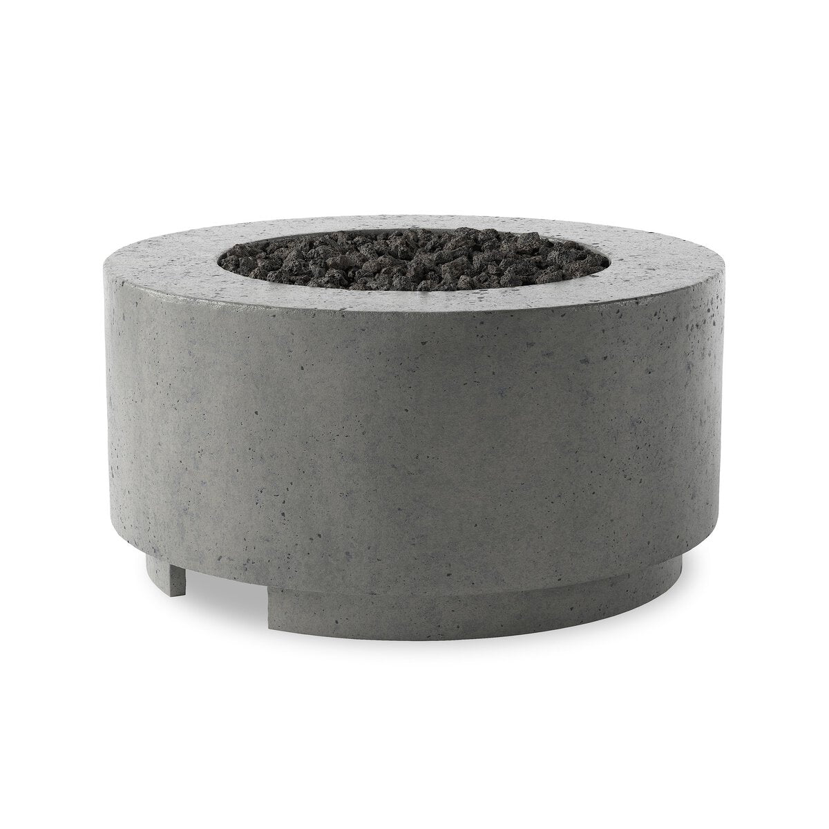 Damian Outdoor Fire Table Pewter Concrete OL