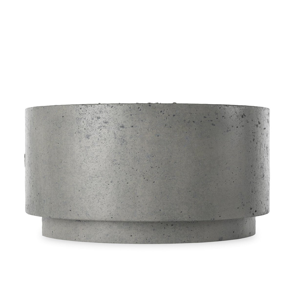Damian Outdoor Fire Table Pewter Concrete OL
