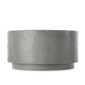 Damian Outdoor Fire Table Pewter Concrete OL