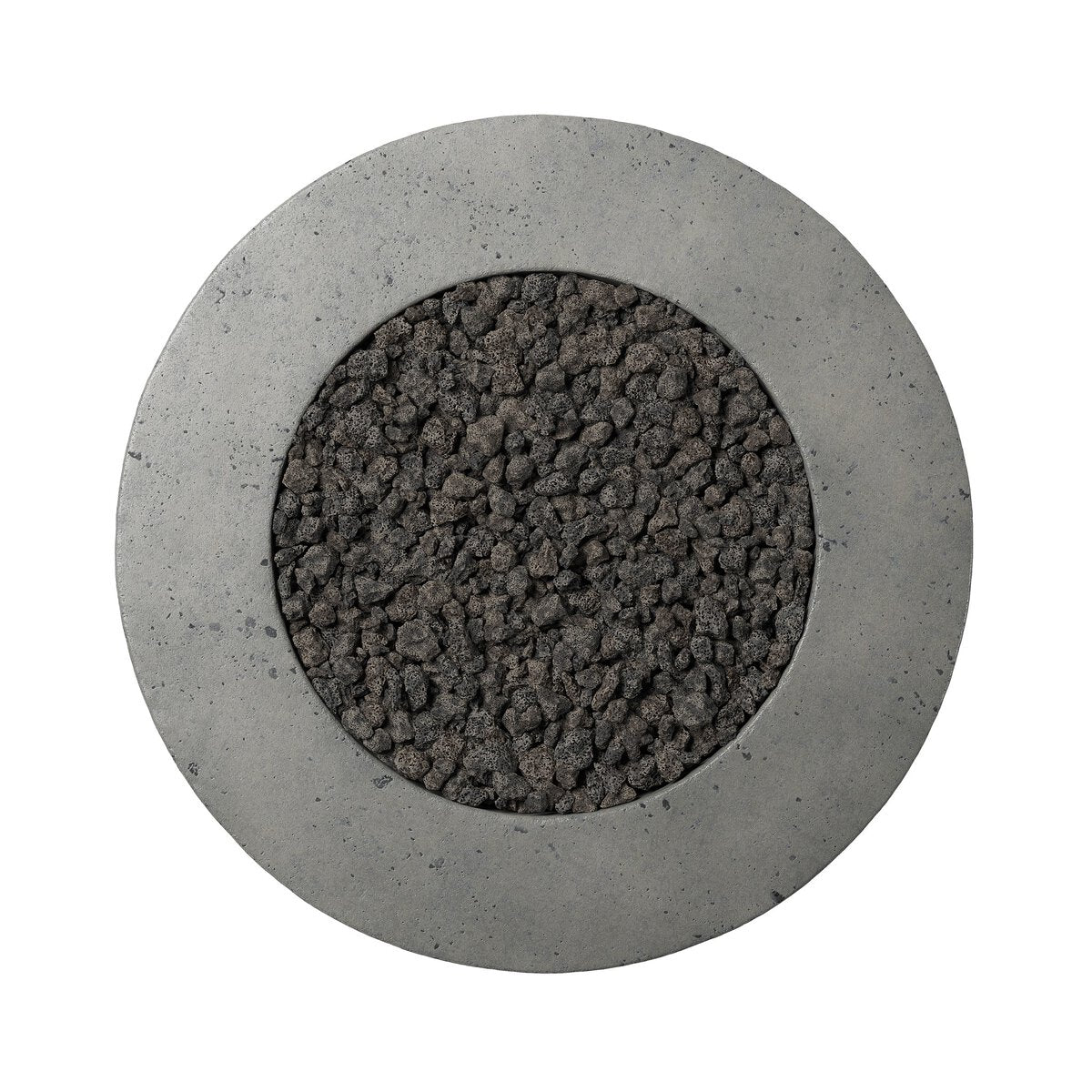 Damian Outdoor Fire Table Pewter Concrete OL