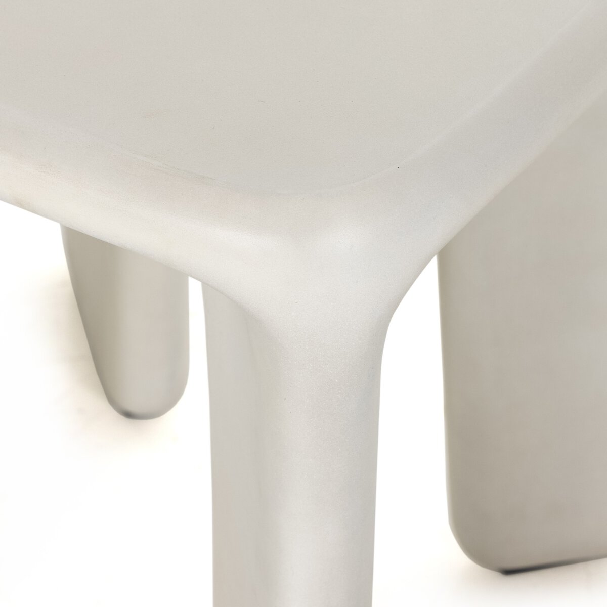 Dante End Table White Concrete OL