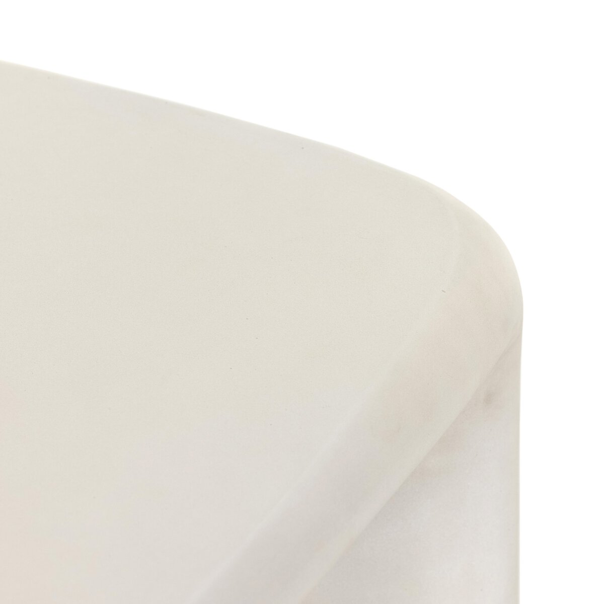 Dante End Table White Concrete OL