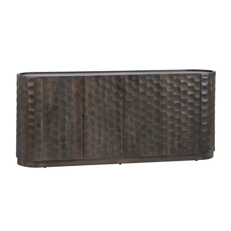Deborah Four Door Sideboard - Brown - OL