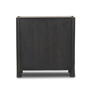 Ezri Bar Cabinet Black Oak OL