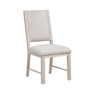 Ellis Cream Upholstered Dining Chairs - Pair - OL