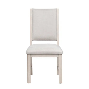Ellis Cream Upholstered Dining Chairs - Pair - OL