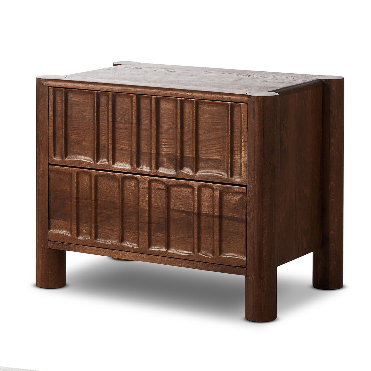 Ezri Nightstand Cocoa Oak OL
