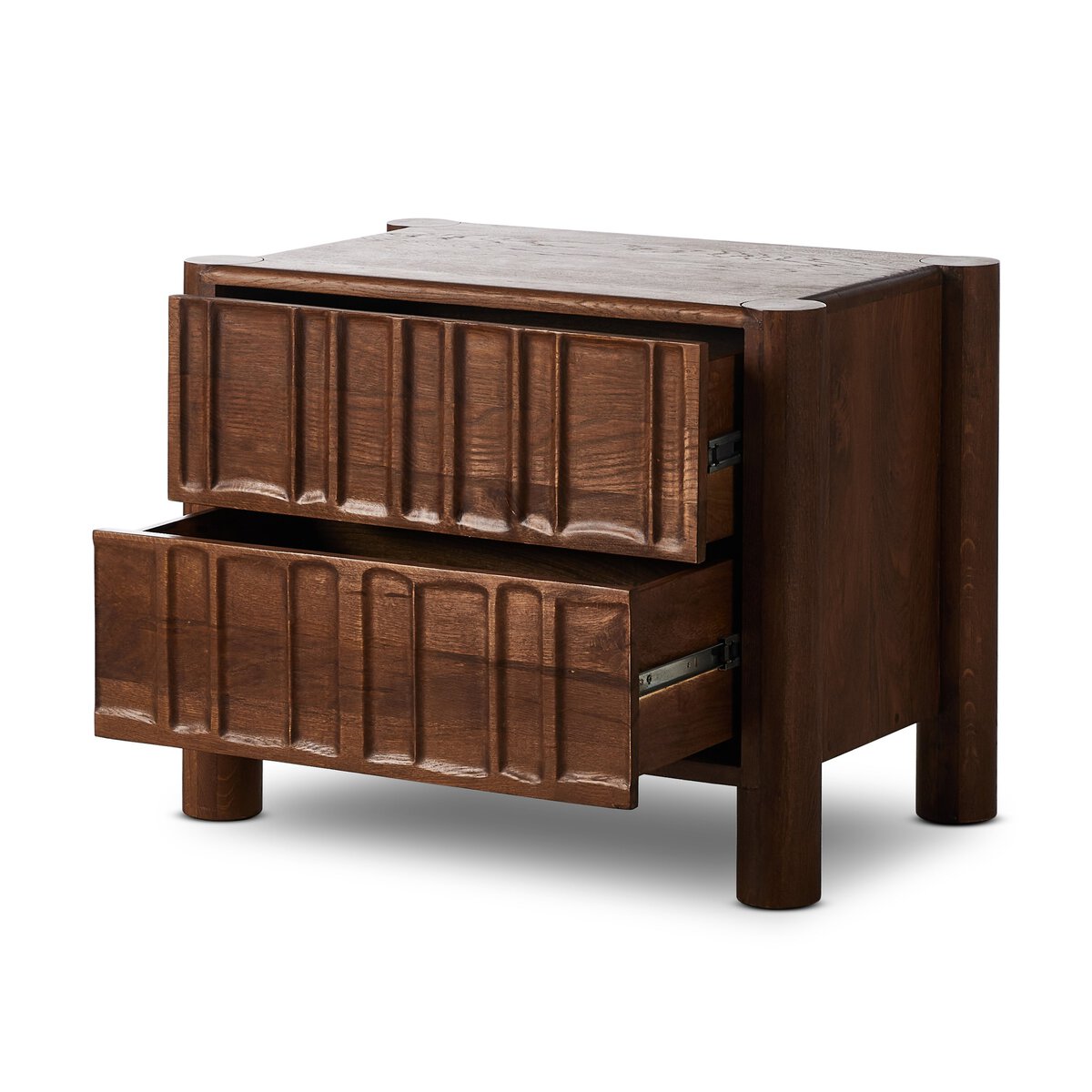 Ezri Nightstand Cocoa Oak OL
