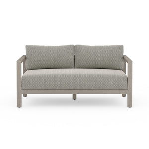 Sonoma Outdoor Loveseat - Weathered Grey Faye Ash OL