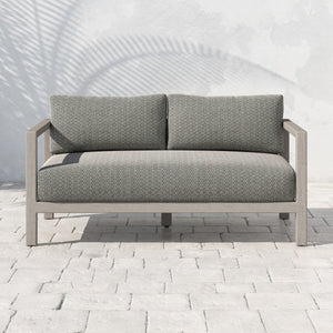 Sonoma Outdoor Loveseat - Weathered Grey Faye Ash OL