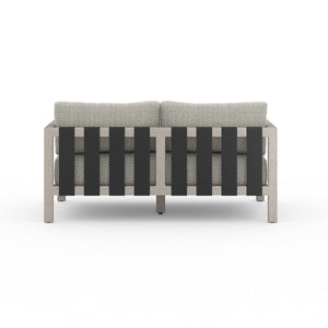 Sonoma Outdoor Loveseat - Weathered Grey Faye Ash OL