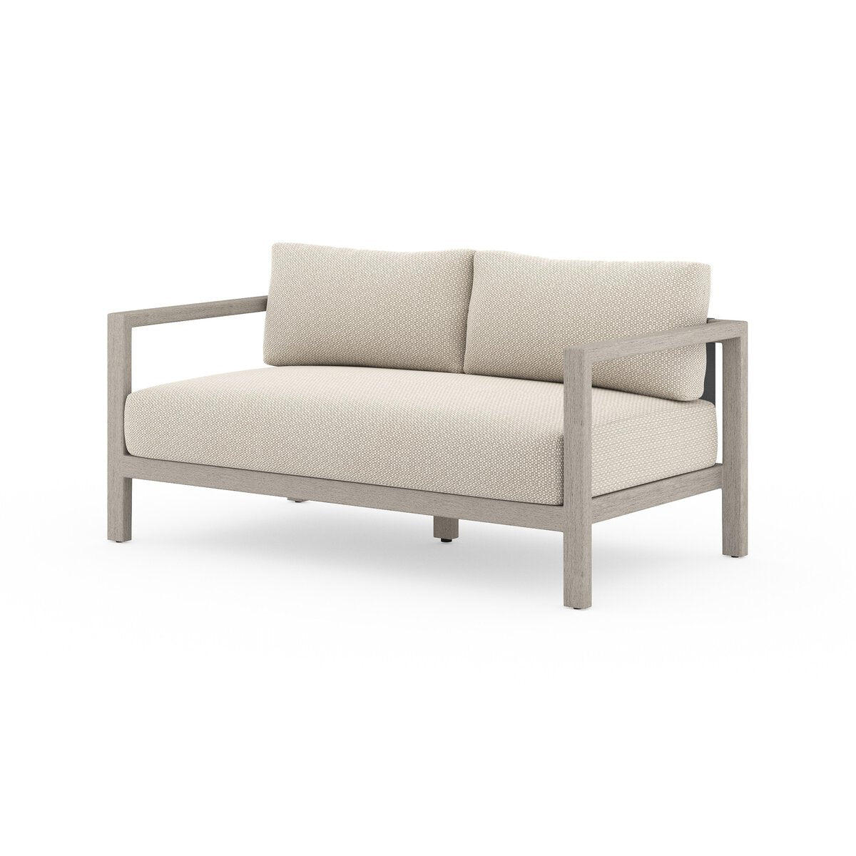 Sonoma Outdoor Loveseat - Weathered Grey Faye Sand OL