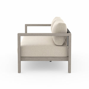 Sonoma Outdoor Loveseat - Weathered Grey Faye Sand OL